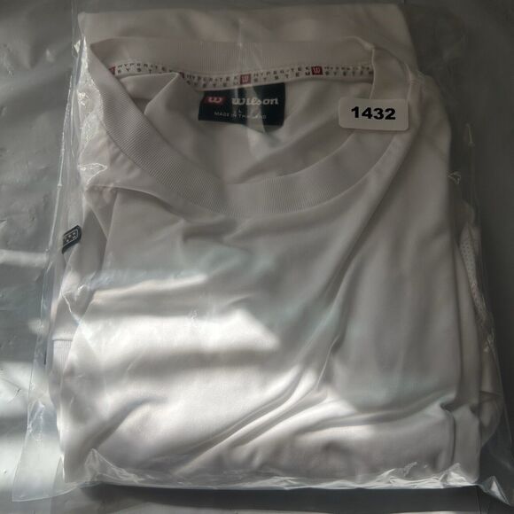 Wilson Hypertek System Shirt Men’s Large Gym Baseball Polyester Long Sleeve - Picture 15 of 15